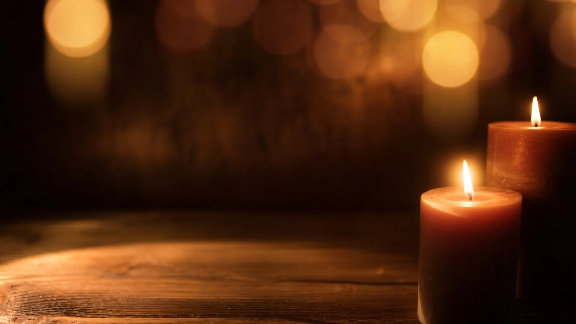 Candlelit treatment room at NTouch BodyWork & Healing Arts in Modesto